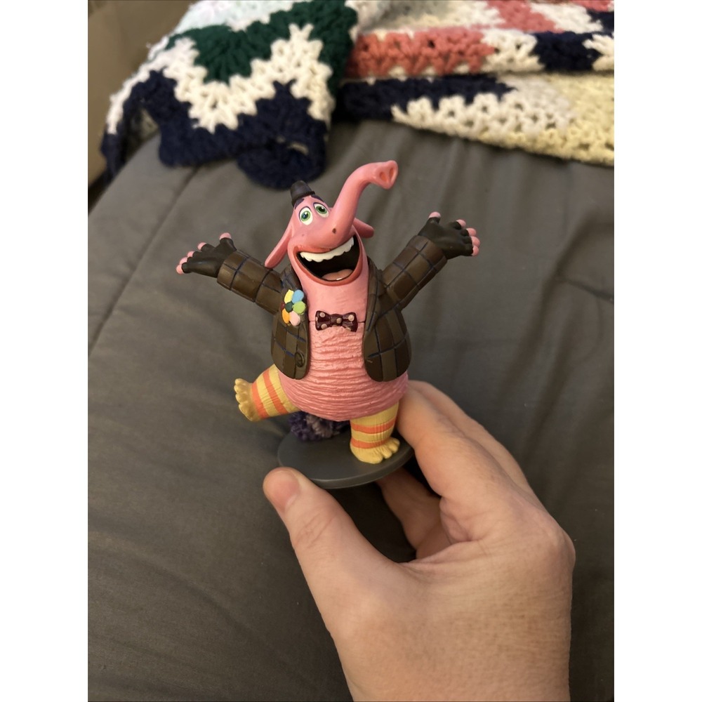Disney Pixar INSIDE OUT BING BONG The Pink Elephant PVC Figure Toy Cake Topper